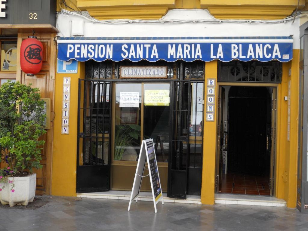 Pension Santa Maria La Blanca Sevilla Exteriör bild